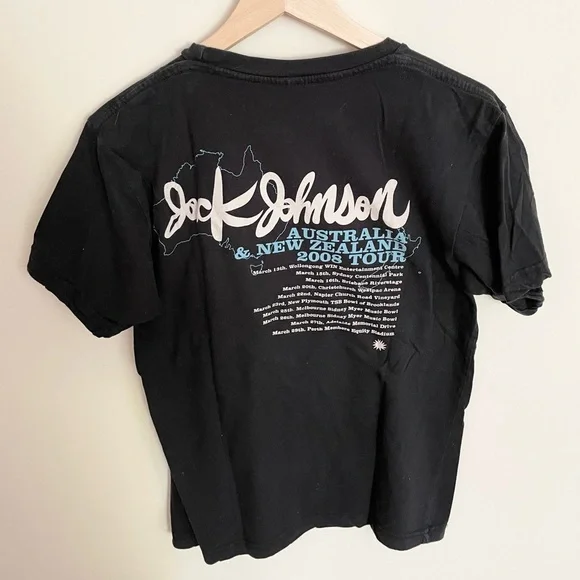 ミュージシャン Jack Johnson 2008 World Tour Volunteer T ミュージシャン Jack Johnson 2008 World Tour Volunteer T Jack